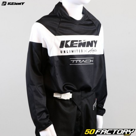 Maglia per bambini Kenny Track Raw nera