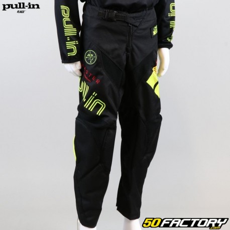 Pantaloni da bambino giallo fluo Challenger Master Pull-in