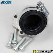 Intake pipe Ø30 mm Minarelli horizontal MBK Nitro,  Ovetto,  Yamaha... 50 2T Polini 360 °