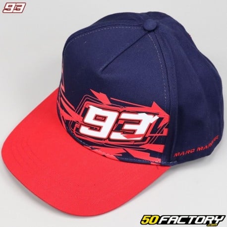 Cap Marc Marquez 93 Graphic blue and red