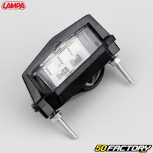 Blue LED license plate light Lampa black