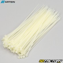 Colares de plástico (rilsan) 2,6x160 mm Artein espaços em branco (100 peças)
