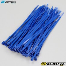 Plastic collars (rilsan) 4.5x200 mm Artein blue (100 pieces)