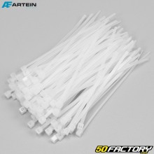 Plastic clamps (rislan) 3.5x140 mm Artein blanks (100 pieces)