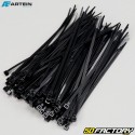 Collarines de plástico (rilsan) 4.5x200 mm Artein negro (100 piezas)