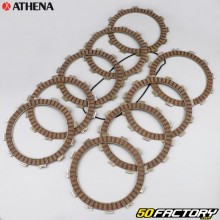 Clutch friction plates with cover gasket KTM SX-F 450 (2007 - 2011), 505 (2007 - 2008), SX 505 (2009 - 2011) Athena