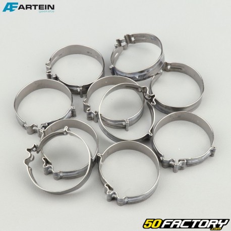 Ã˜25 mm W4 fascette stringitubo Artein acciaio inossidabile (set di 10)