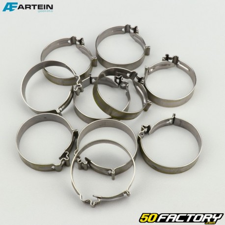 Ã˜28 mm W4 fascette stringitubo Artein acciaio inossidabile (set di 10)