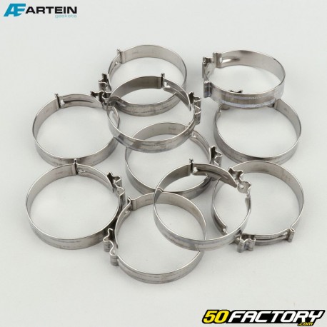 Ã˜30 mm W4 fascette stringitubo Artein acciaio inossidabile (set di 10)