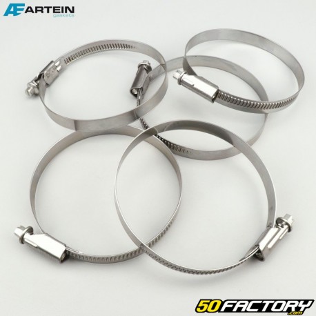 Clamps Ã˜80-100 mm W4 Artein stainless steel (set of 5) 12 mm