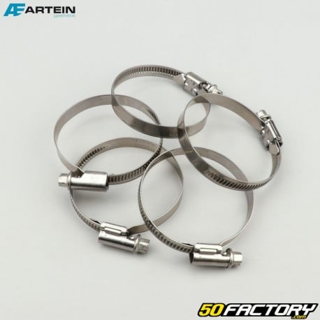 Clamps Ã˜40-60 mm W4 Artein stainless steel (set of 5) 9 mm