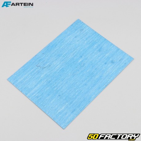 Die-cut pressed paper flat gasket sheet 140x195x1 mm Artein