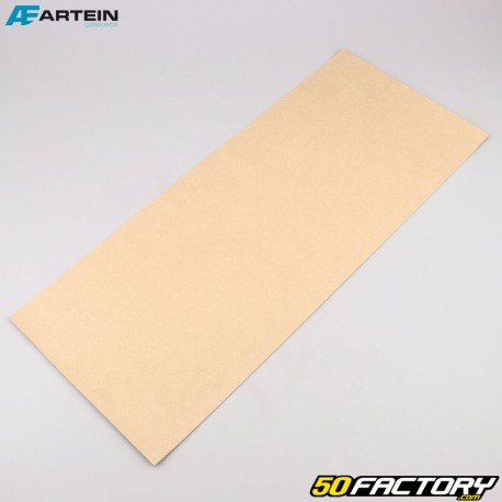 Folha de papel de óleo de junta plana para cortar 195x475x0.8 mm Artein