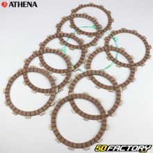 Clutch friction plates with cover gasket Yamaha YZF 450 (2003 - 2006), WR-F (2004) Athena