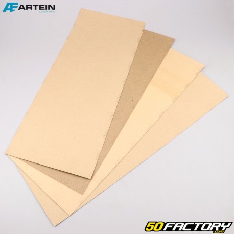 Hojas de papel de aceite de junta plana para cortar 195x475 mm Artein (lote de 4)