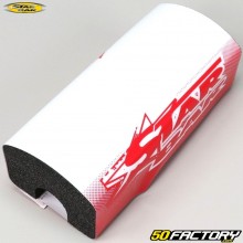 Handlebar foam (without bar) Star Bar Booster white and red