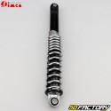 320mm adjustable rear shock absorbers Peugeot 103, MBK 51, Motobecane black and chrome Imca