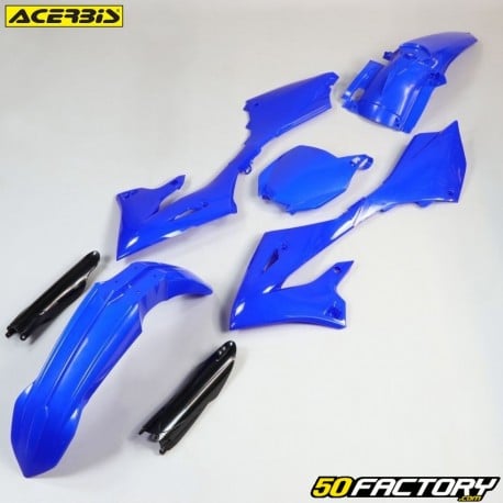 Kit de carenado Yamaha YZ 125, 250 (desde 2022) Acerbis azul y blanco