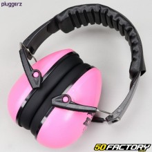 Kopfhörer für Kinder Lärmreduktion Pluggerz pink
