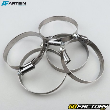 Clamps Ã˜60-80 mm W2 Artein stainless steel (set of 5) 12 mm