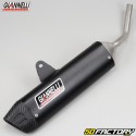 Silenciador silencioso Fantic XE, XM 50 (desde 2021) Giannelli Sonic preto