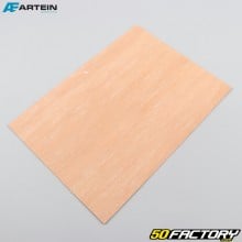 Foglio di guarnizione piana in carta pressata per tagliare 140x195x0.3 mm Artein