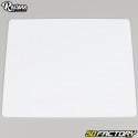 Rectangular plastic number plate large model 250 mm Restone white