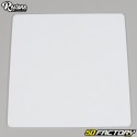 Square plastic number plate large model 200 mm Restone white