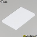 Quadrilateral plastic number plate small model 220 mm Restone white