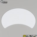 Plastic number plate crescent small model 200 mm Restone white