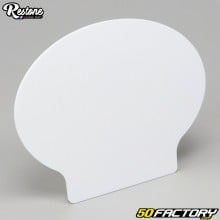 Plastic shell number plate small model 175 mm Restone white