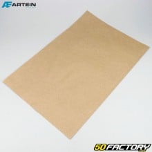 Feuille de joint plat papier huilé à découper 300x450x0.15 mm Artein