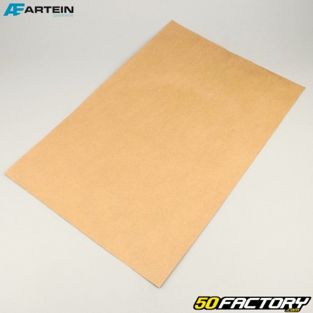 Guarnizione piana foglio di carta oleata da tagliare 300x450x0.20 mm Artein
