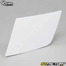 Plaque numéro plastique racer petit modèle 205 mm Restone blanche