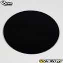 Plaque numéro plastique ronde petit modèle 150 mm Restone noire