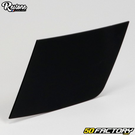 Plaque numéro plastique racer petit modèle 205 mm Restone noire