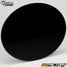 Placa porta número de plástico ovalada modelo grande 250 mm Restone Negra