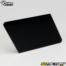 Placa porta número de plástico cuadrilátero modelo pequeño 220 mm Restone Negra