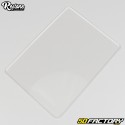 Plaque numéro plastique rectangle petit modèle 190 mm Restone transparente