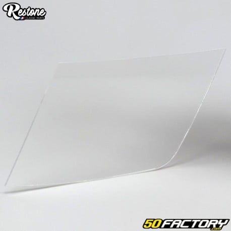 Matrícula de plástico racer modelo pequeño 205 mm Restone transparente