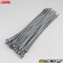 Plastic clamps (rislan) 4.6x300 mm Lampa (set of 100) gray