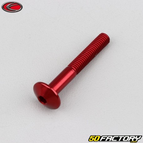 5x35 mm screw rounded head Evotech red (unit)