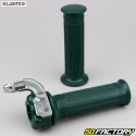 Impugnatura a gas Mini Targa con rivestimento sinistro Peugeot 103, MBK 51... Lusito verde