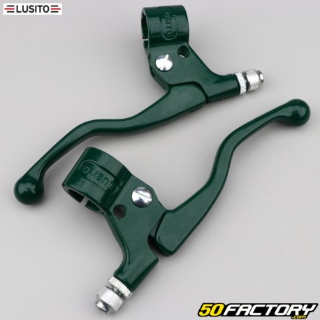 Alças de freio Peugeot 103, MBK 51, Motobécane Lusito metal curto verde