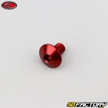 6x10 mm screw rounded head Evotech red (per unit)