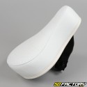 Saddle &quot;Poof&quot; Peugeot 103, MBK 51, White Motobecane