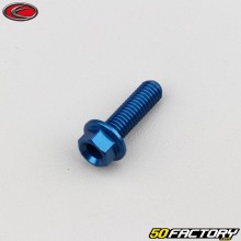 Tornillo de 6x20 mm cabeza hexagonal base Evotech azul (por unidad)