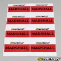 Stickers numéros "enduro" de 1 à 300 (avec Marshall) 50 Factory