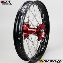 Rear rim (18-2.15) Honda CRF 250 R (since 2014), CRF 450 R (since 2013) 4MX black red hub