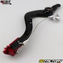 Pedal de freno trasero Gas Gas EC 125, 250, 300 (2014 - 2015), EC-F 250 (2011 - 2015) 4MX negra y roja